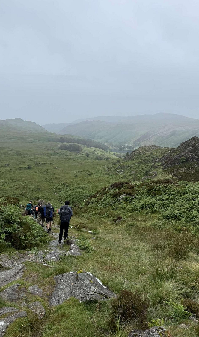 Arya on his DofE Gold expedition